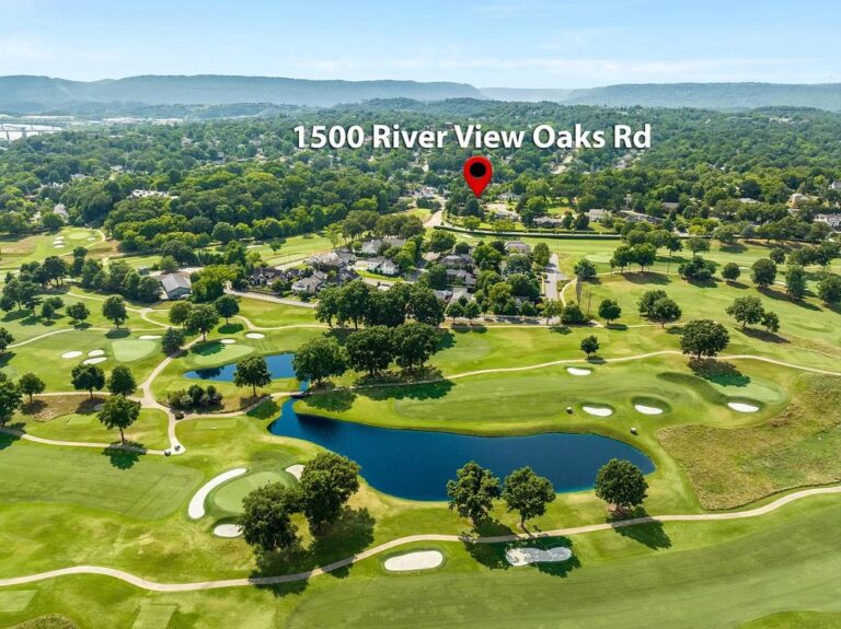 Featuring Exquisite Architectural Details, this All Brick Home in Chattanooga Hits