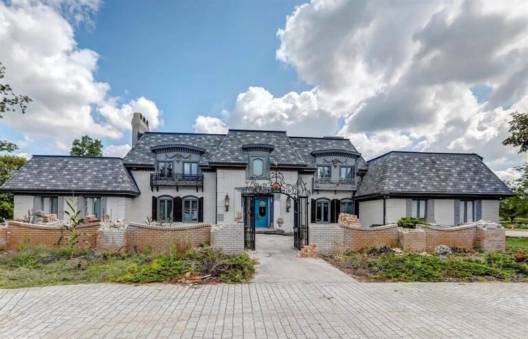 French Architecture Inspired Estate with All Beauty and Exquisite Fine Details in Grand Blanc Hits Market for $2.2M