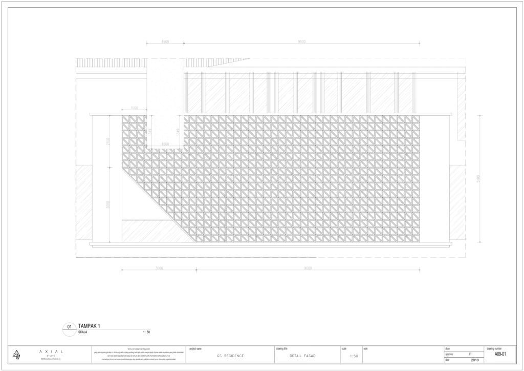 HM House, a Prominent Grey-Structured Three-storey by Axial Studio