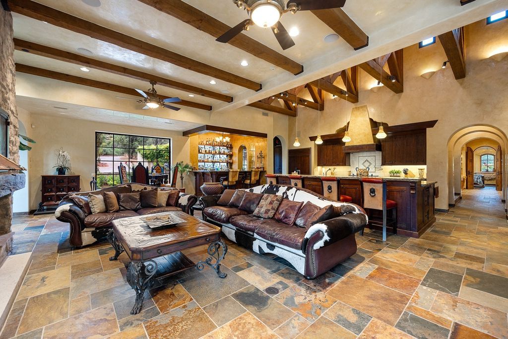 The Villa in Sedona, an exclusive Eagle Mountain Ranch abounds with local wildlife while sparing no modern comforts offering the finest finishes and timeless architecture is now available for sale. This home located at 330 Eagle Mountain Ranch Rd, Sedona, Arizona