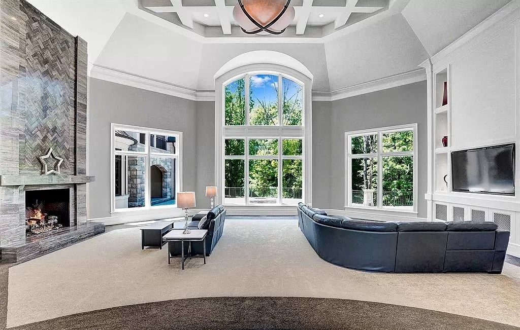 The Estate in Rochester is a luxurious home perfect for entertaining or hosting events now available for sale. This home located at 1700 Great Fosters Ct, Rochester, Michigan; offering 06 bedrooms and 15 bathrooms with 20,064 square feet of living spaces.