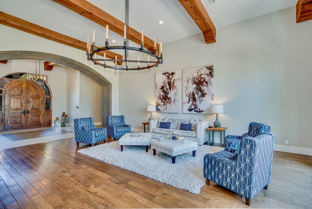 The Estate in Poway, an entertainer's dream home in the coveted community of The Heritage offers the "wow factor" at every turn providing a luxury living experience in privacy and seclusion is now available for sale. This home located at 18655 Old Coach Dr, Poway, California