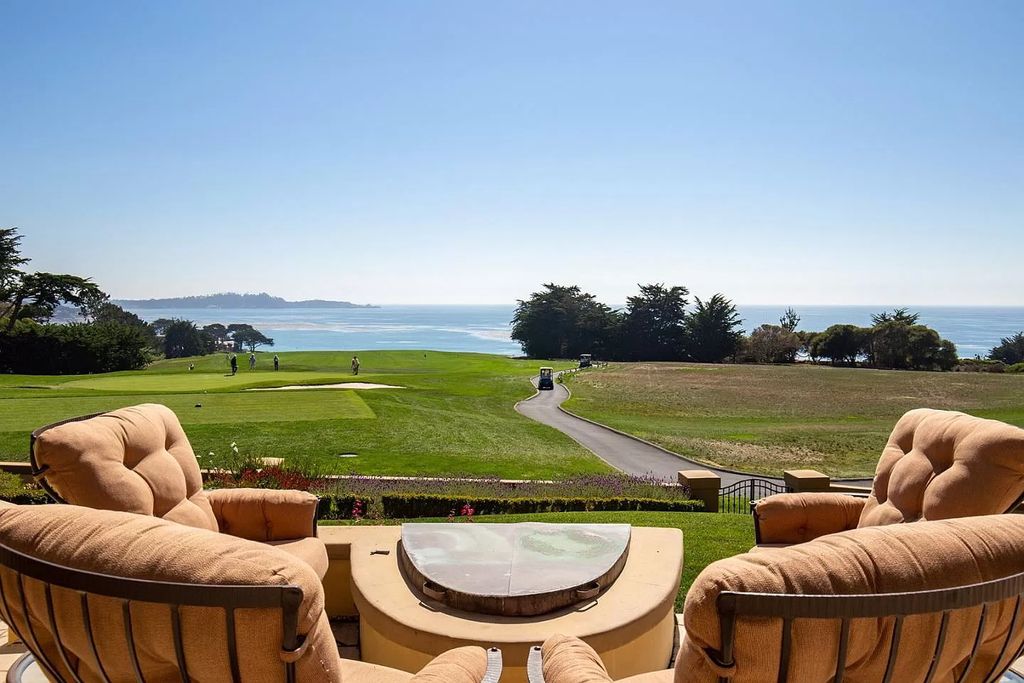 The Villa in Pebble Beach, a one-of-a-kind golf estate on one of the most intimate and extraordinary locations boasting expansive views of Carmel Beach and Point Lobos to the south and Stillwater Cove and Pescadero Point to the north is now available for sale. This home located at 3422 Seventeen Mile Dr, Pebble Beach, California