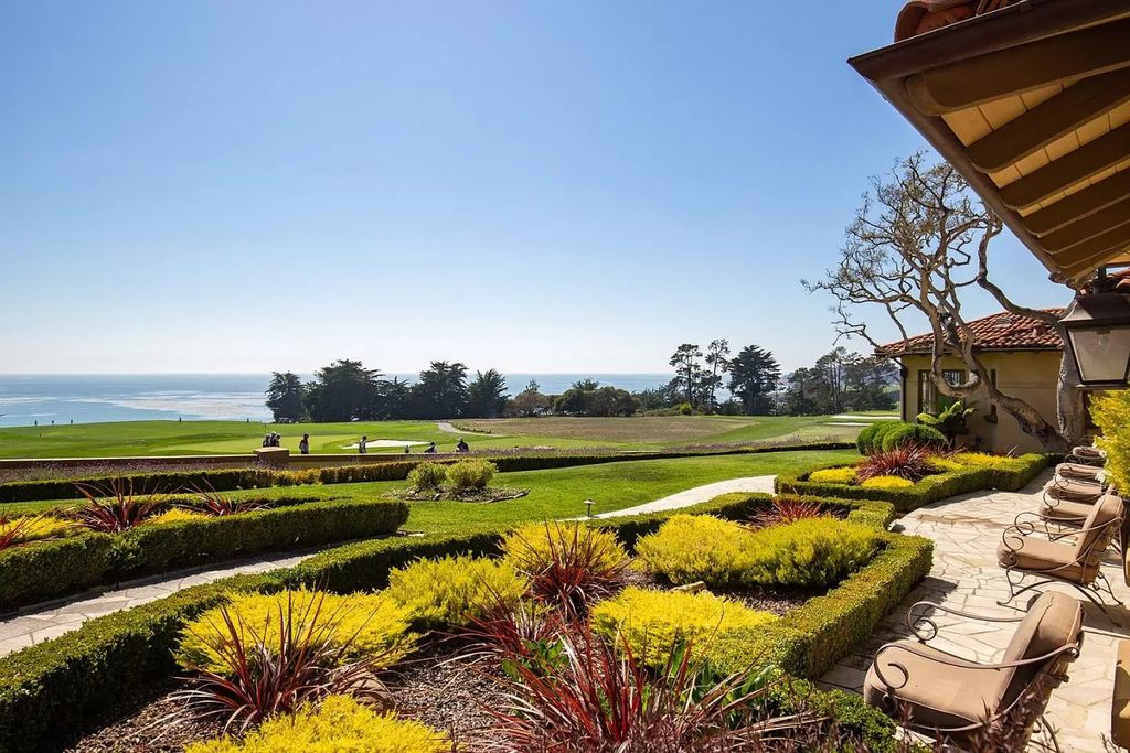The Villa in Pebble Beach, a one-of-a-kind golf estate on one of the most intimate and extraordinary locations boasting expansive views of Carmel Beach and Point Lobos to the south and Stillwater Cove and Pescadero Point to the north is now available for sale. This home located at 3422 Seventeen Mile Dr, Pebble Beach, California
