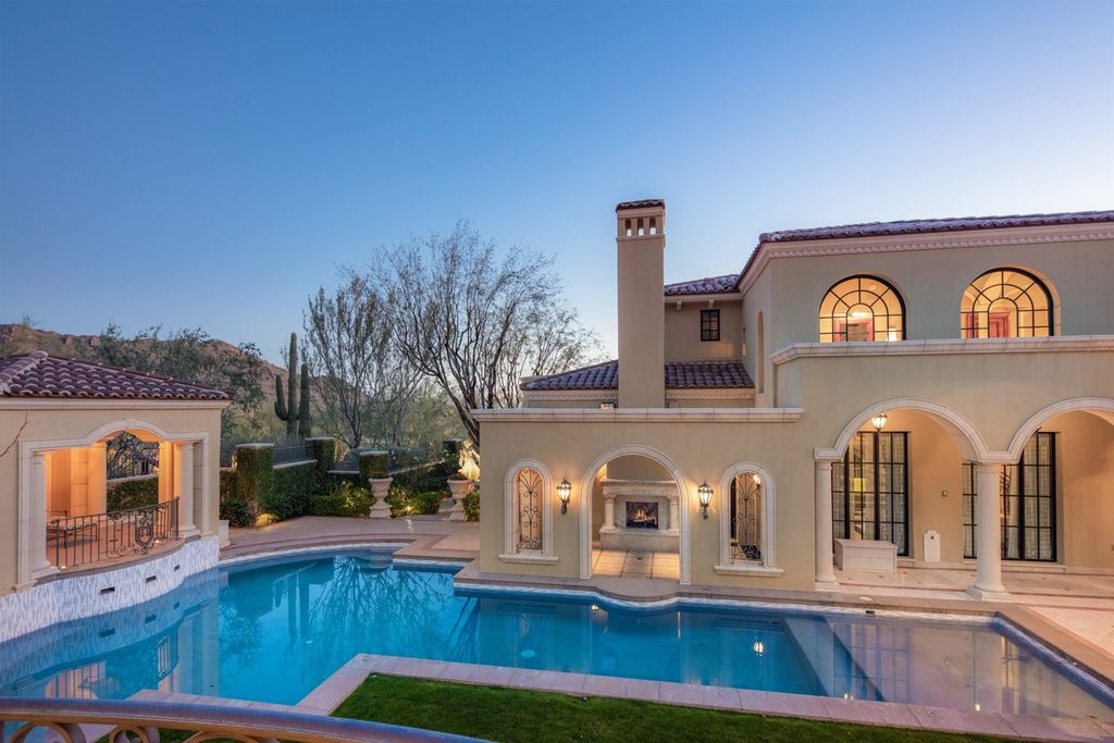 The Mansion in Scottsdale, an exceptional and gracious estate built by Salcito Custom Homes and designed by renowned Architect Dale Gardon delivering both luxury and comfort is now available for sale. This home located at 20715 N 103rd Pl, Scottsdale, Arizona