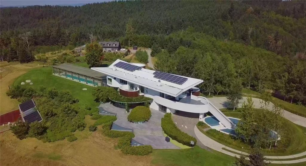 The Home in Tenino  atop 85 acres of stunning land with sustainable gardens, saltwater pool and archery range, now available for sale. This home located at 7415 Nanitch Lane SE, Tenino, Washington