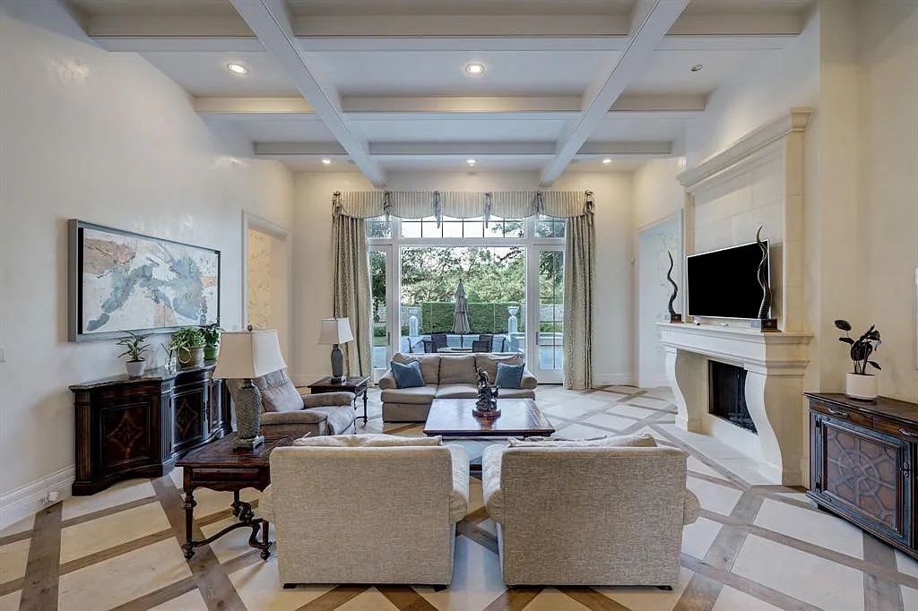 The Houston Home, a stunning property set on an expansive corner lot with sumptuous amenities throughout, high ceilings, French oak and limestone flooring and stunning mill-work is now available for sale. This home located at 5609 Lynbrook Dr, Houston, Texas