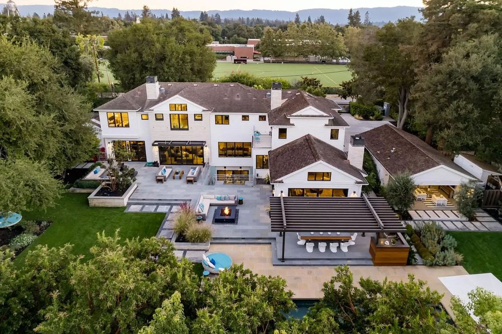 The Home in Atherton, a spectacular modern masterpiece perfectly suited for a contemporary lifestyle with high-end appointments offering the luxury and hospitality is now available for sale. This home located at 33 Emilie Ave, Atherton, California