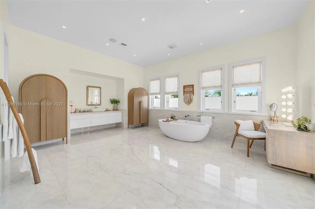The Home in Coral Gables, a Spacious and spectacularly designed residence with unique design features and finishes for a resort-like lifestyle is now available for sale. This house located at 325 Leucadendra Dr, Coral Gables