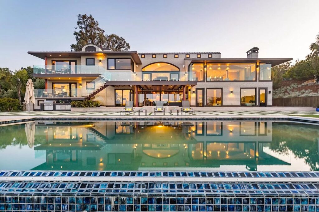 The Home in Los Altos Hills, a a 5-star resort custom estate features modern design, luxurious finishes, outstanding views and high-end appointments at every turn is now available for sale. This home located at 26301 Silent Hills Ln, Los Altos Hills, California