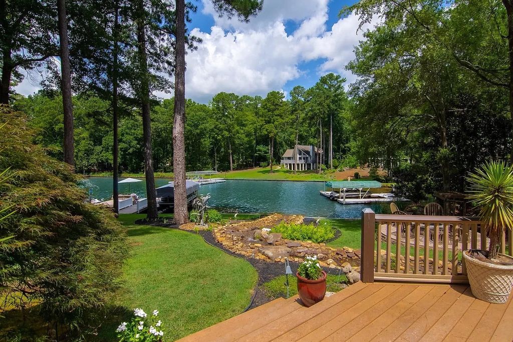 The Estate in Greensboro is a luxurious home featuring a complete interior and exterior improvement now available for sale. This home located at 1330 Dogwood Dr, Greensboro, Georgia; offering 05 bedrooms and 06 bathrooms with 7,242 square feet of living spaces.