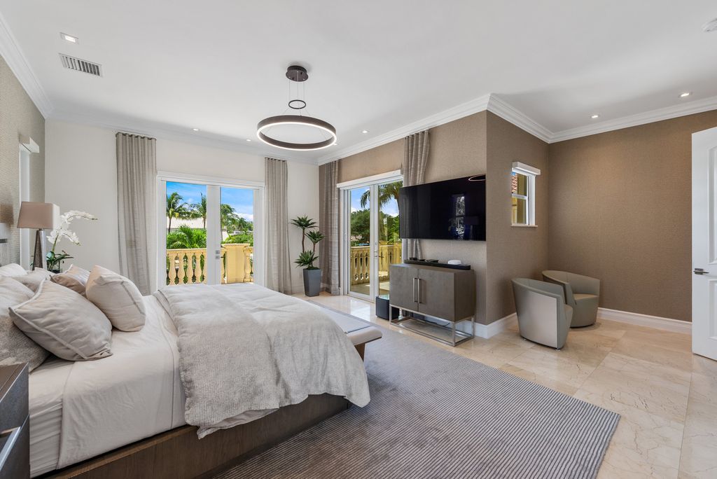 The Home in Fort Lauderdale, a remodeled waterfront estate sited on an oversized lot on a desirable street in Coral Ridge featuring luxurious entertainment amenities is now available for sale. This home located at 2726 NE 17th St, Fort Lauderdale, Florida
