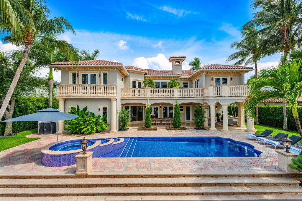 The Home in Fort Lauderdale, a remodeled waterfront estate sited on an oversized lot on a desirable street in Coral Ridge featuring luxurious entertainment amenities is now available for sale. This home located at 2726 NE 17th St, Fort Lauderdale, Florida