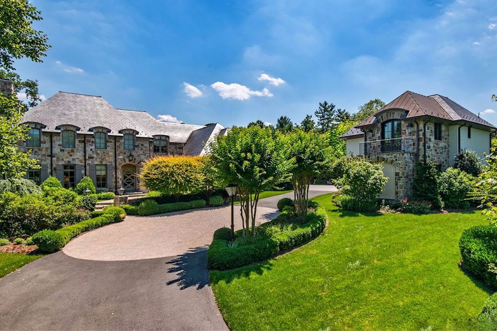 The Estate in Mc Lean is a luxurious home surrounded by immaculate landscaping that ensures your year-round privacy now available for sale. This home located at 1163 Chain Bridge Rd, Mc Lean, Virginia; offering 06 bedrooms and 10 bathrooms with 13,882 square feet of living spaces. 