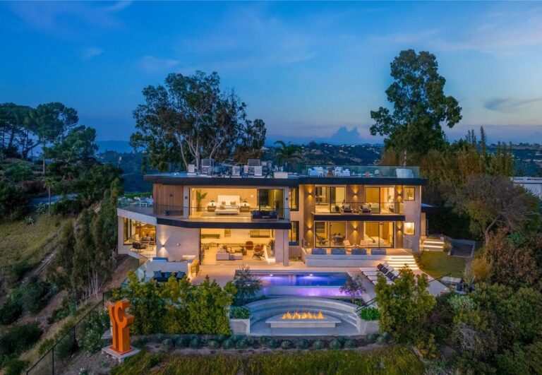 Luxury Wellness Retreat Home with Breathtaking Views in Beverly Hills featuring Health Renewal Technology