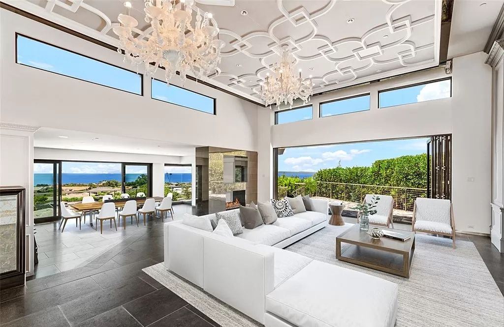 The Estate in Corona Del Mar, a breathtaking ocean and island view home with open layout design offering an unparalleled combination of beachside elegance and modern function is now available for sale. This home located at 4700 Surrey Dr, Corona Del Mar, California