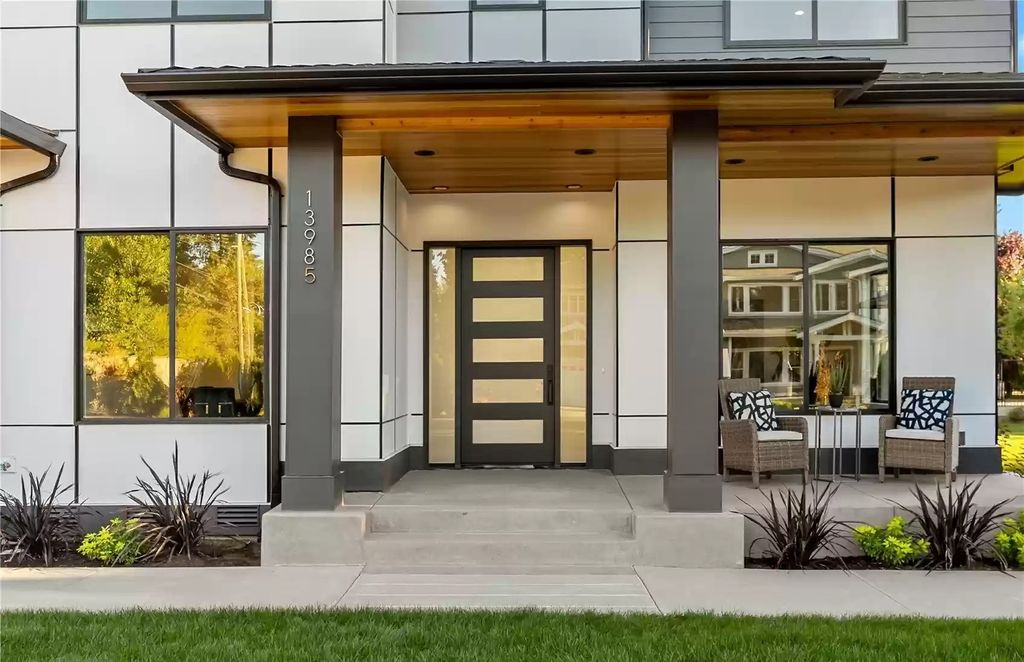 The Home in Bellevue was constructed with the highest quality designer finishes including oak floors and epicureans eat-in kitchen, now available for sale. This home located at 235 140th Avenue NE, Bellevue, Washington