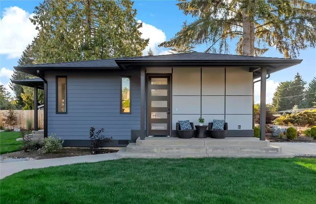The Home in Bellevue was constructed with the highest quality designer finishes including oak floors and epicureans eat-in kitchen, now available for sale. This home located at 235 140th Avenue NE, Bellevue, Washington
