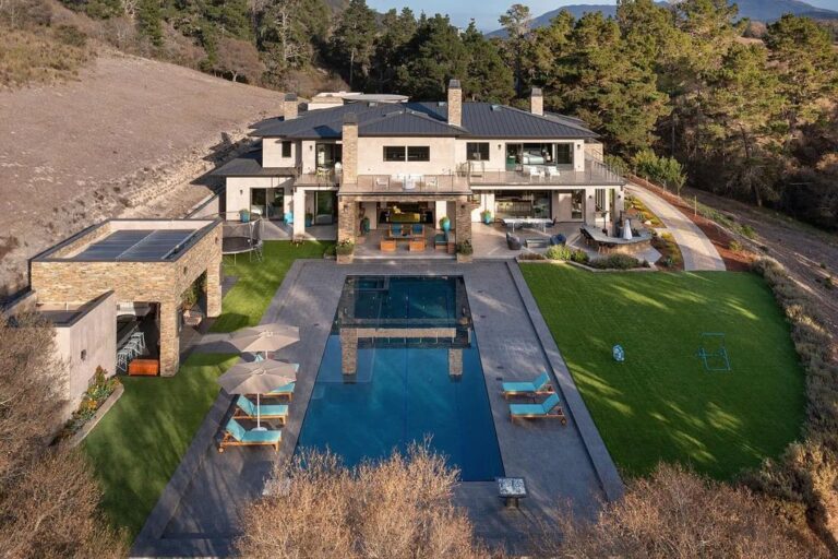 Truly A Modern Masterpiece in Carmel Valley Features Stunning Contemporary Design and An Impressive List of Amenities Seeking $11.95 Million