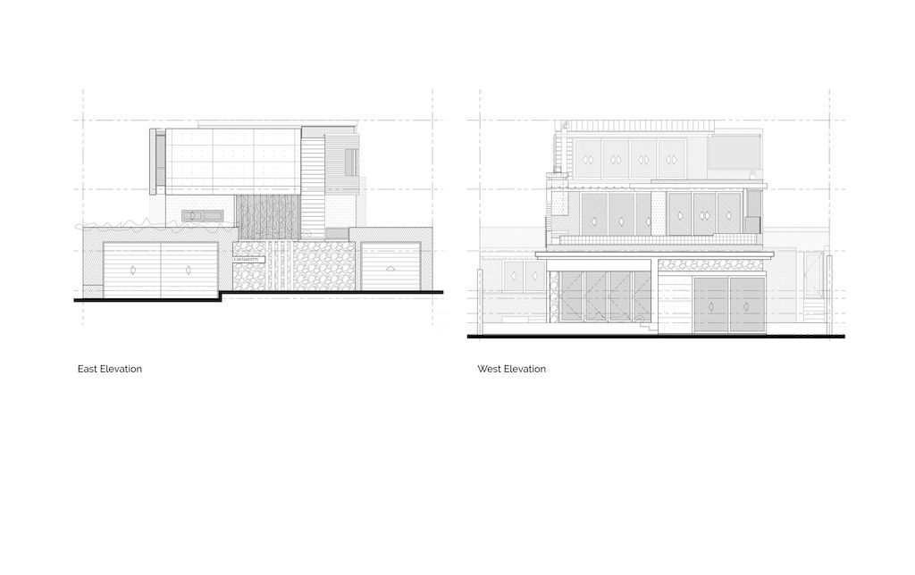 Two Close Between House Despite Site Constraints by Abon Studio