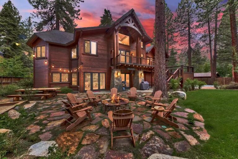 13,777,888 Stunning Tahoe Mountain Home with a Layout Designed for Easy Living and Entertaining