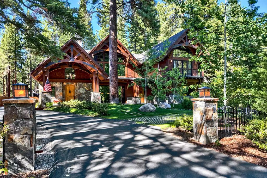 1042 Lakeshore Blvd, Incline Village, Nevada is a stunning home on a sprawling .61-acre parcel on one of the most prestigious streets in Tahoe with abundant natural light and a layout designed for easy living and entertaining.