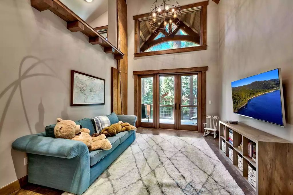 1042 Lakeshore Blvd, Incline Village, Nevada is a stunning home on a sprawling .61-acre parcel on one of the most prestigious streets in Tahoe with abundant natural light and a layout designed for easy living and entertaining.