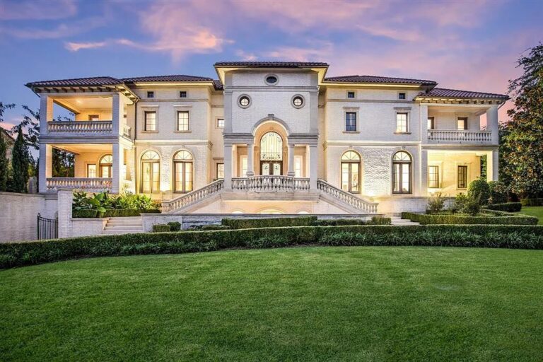 Absolutely Stunning Estate with Nearly 14,000 SF of Entertaining Spaces in Dallas, Texas Seeks $5 Million
