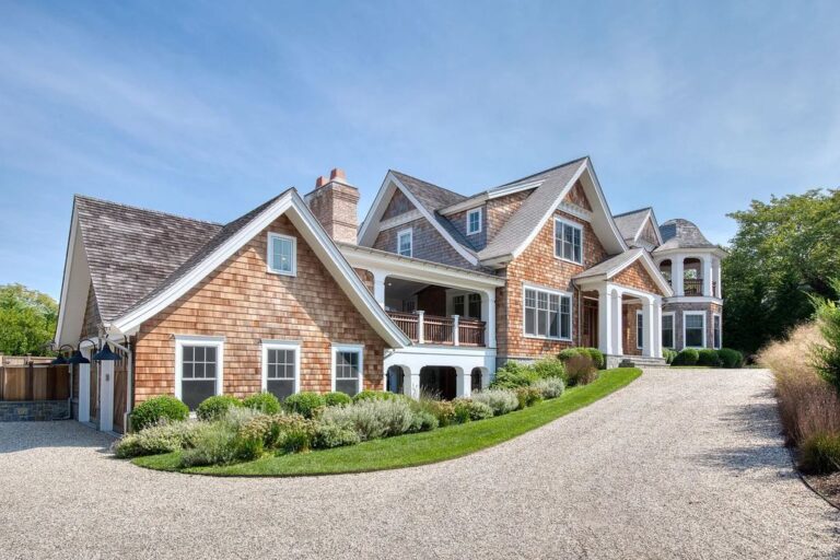 An Architectural Masterpiece in East Hampton with 6,000 SF of Impeccable Living Space and Extraordinary Outdoor Space Asking for $16.9 Million