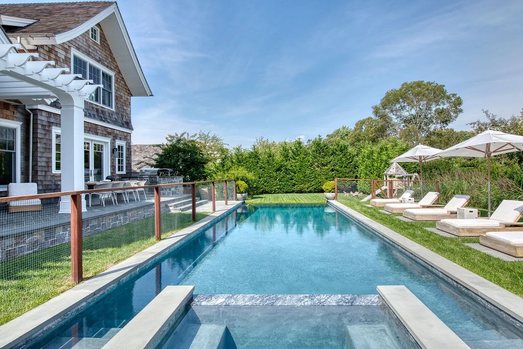 The Home in East Hampton, an architectural masterpiece features only top-of-the-line luxury finishes including a premium marble and tile package, waterworks fixtures throughout the entire residence is now available for sale. This home located at 68 Egypt Ln, East Hampton, New York