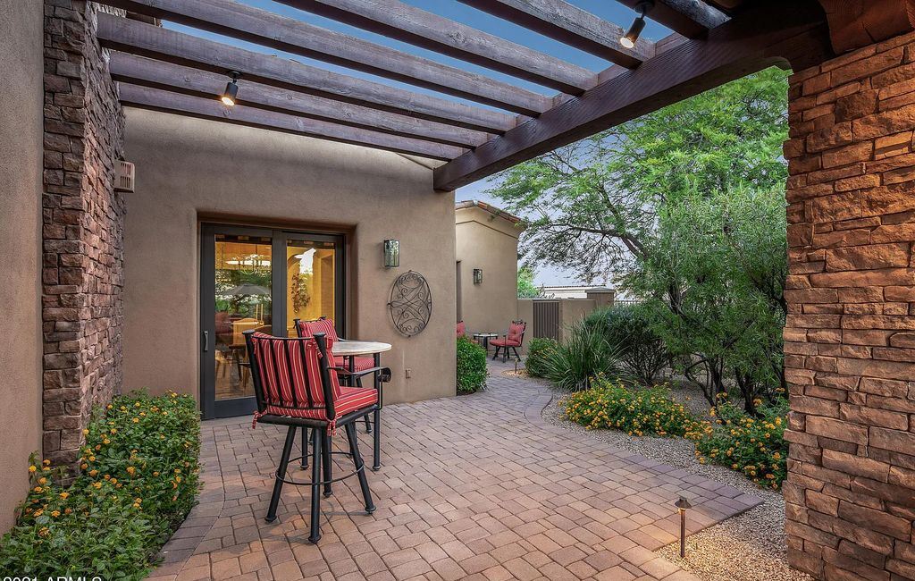 The Home in Scottsdale, a beautiful Santa Barbara style estate has nicely updated with awesome sunset views as well as Black Mountain and the Continental Mountains views is now available for sale. This home located at 37526 N 104th Pl, Scottsdale, Arizona