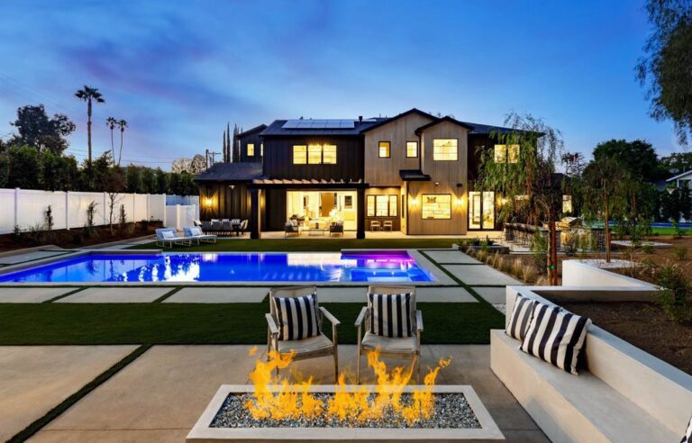 Brand New Construction Gated Estate offers An Exquisite Living Experience in The Heart of Tarzana Aims $5,999,999