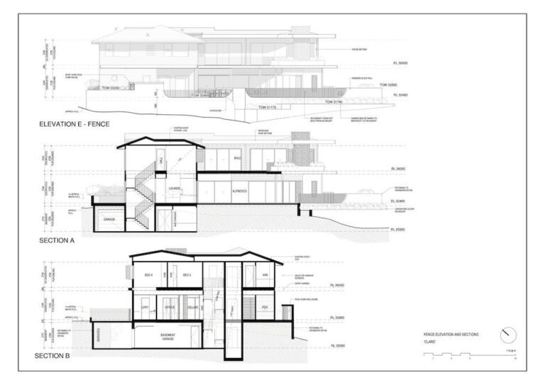 Clare House, a Prominent Luxurious White Home by Invilla Architecture
