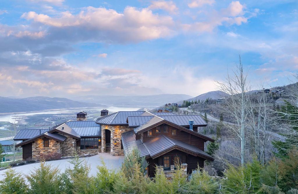 The Estate in Park City is a luxurious home boasting panoramic views of the Jordanelle Lake and Deer Valley Resort now available for sale. This home located at 2987 W Jordanelle Way, Park City, Utah; offering 07 bedrooms and 10 bathrooms with 11,375 square feet of living spaces.