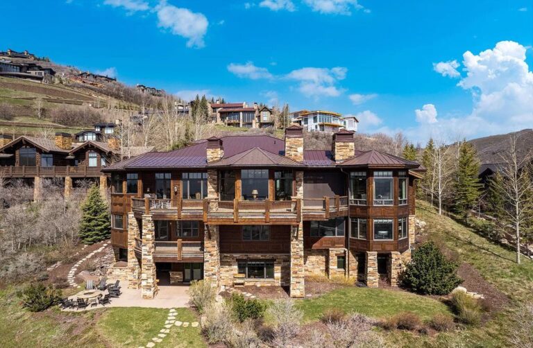 Embodying the Extraordinary in Both Architecture and Craftsmanship, this Incredible Property in Park City, UT Hits Market for $12.995M