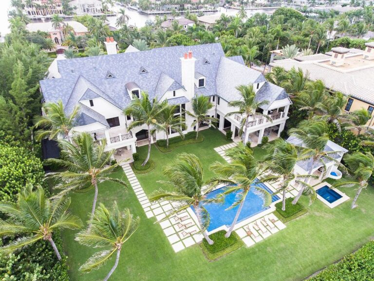 Just Listed $65 Million, This 17,600 SF Mega Mansion in Highland Beach is one of Most Prestigious Estates in Palm Beach County