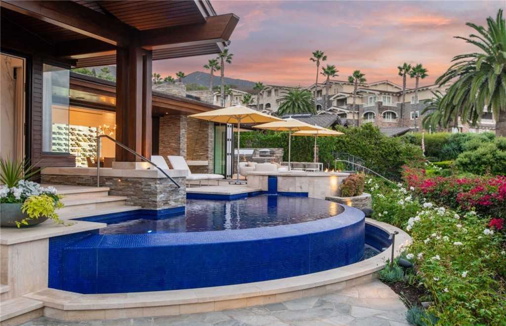 11 Montage Way, Laguna Beach, California is a world-class custom home commanding a coveted front row position at the world-famous Montage Laguna Beach Resort with incredible ocean views.