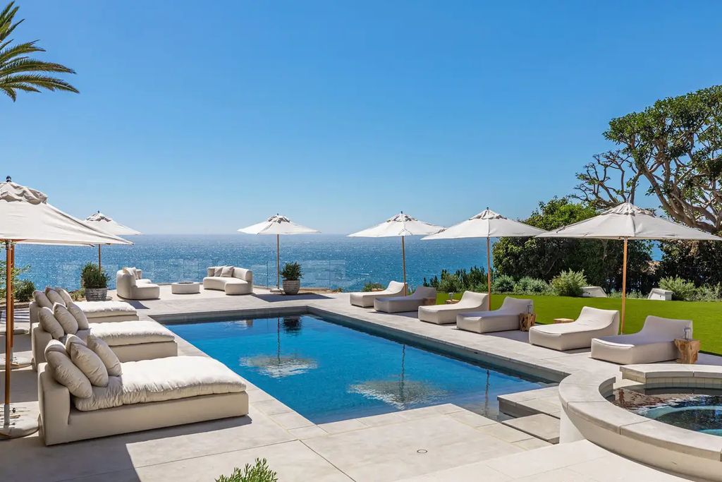 The Home in Malibu, a private ocean view retreat on the prized Malibu Bluffs has been fully reimagined by renowned celebrity designer Malgosia Migdal and noteworthy Fun-Bu Developers enjoying a prime Malibu location in the ''Celebrity Bluff Row'' is now available for sale. This home located at 24824 Pacific Coast Hwy, Malibu, California