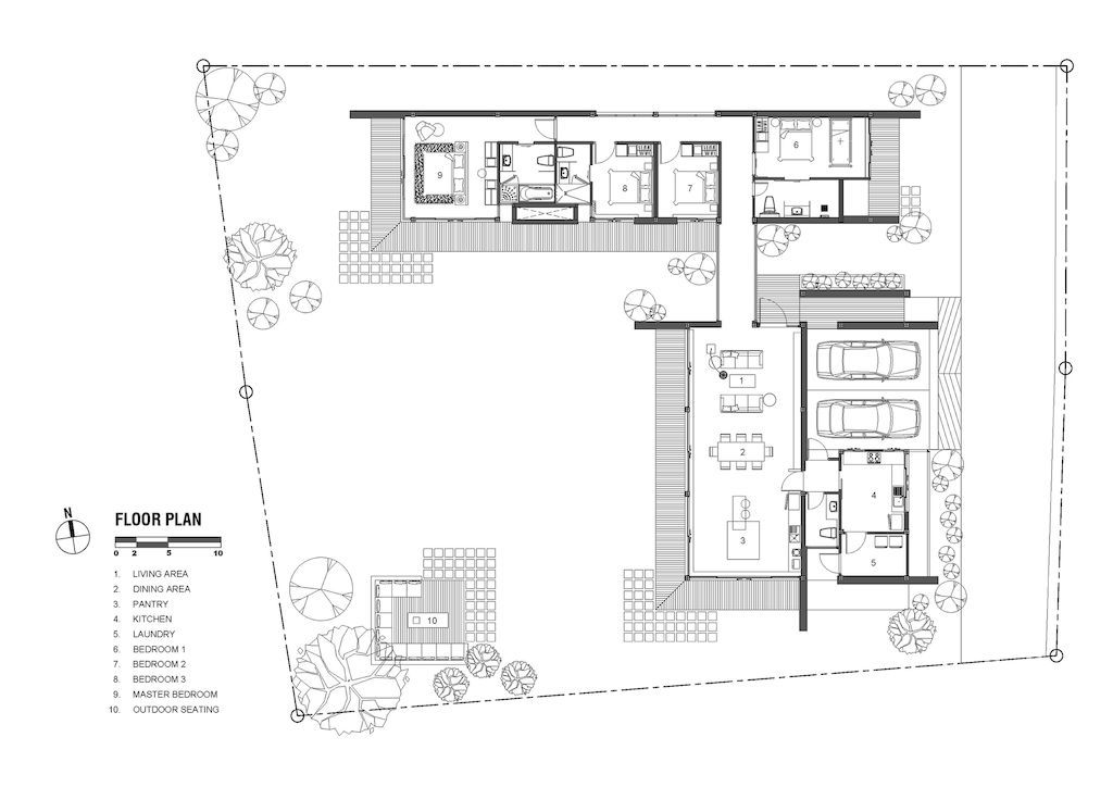 Lomsak Residence, respect & blend in with nature by Architecture's Matter