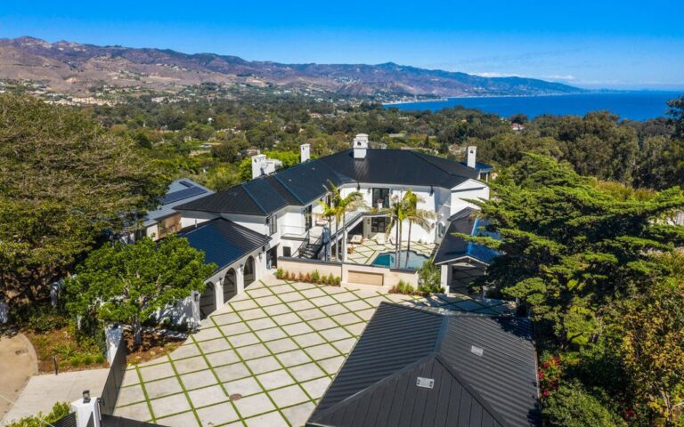 Majestic Malibu Estate has been Entirely Remodeled for Sophisticated Entertaining and A Lifestyle of Elegant Comfort Asking for $26 Million