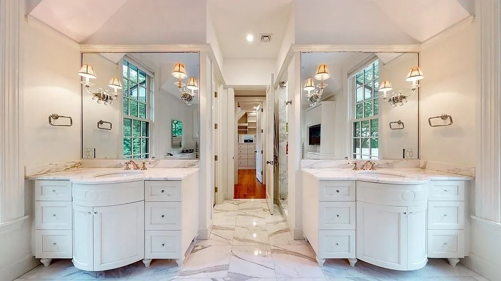 The Estate in Weston is a luxurious home exuding an understated elegance and a welcoming and inviting feeling now available for sale. This home located at 186 Meadowbrook Rd, Weston, Massachusetts; offering 05 bedrooms and 09 bathrooms with 9,212 square feet of living spaces.