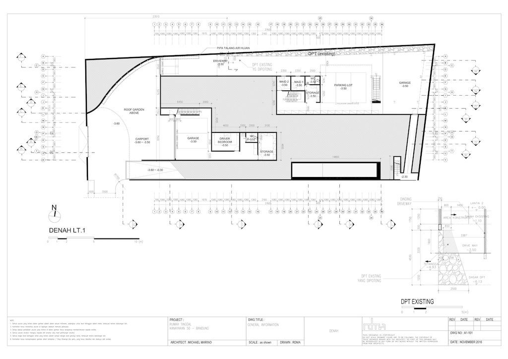 Melt House, a Modern-looking House with Feng Shui element by RDMA