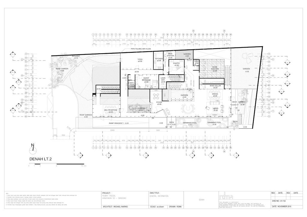 Melt House, a Modern-looking House with Feng Shui element by RDMA