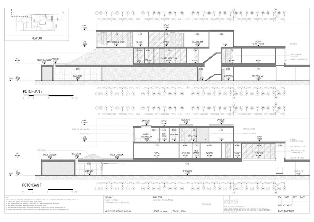 Melt House, a Modern-looking House with Feng Shui element by RDMA