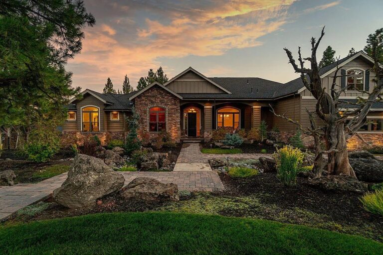 Offering Autonomy and Serenity, This Large and Versatile Custom Home Lists for $3.9M in Bend