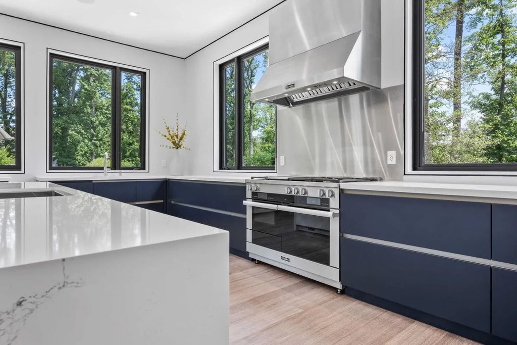 The House in Bethesda is one of those truly special homes where not a single detail has been overlooked, now available for sale. This home located at 8801 Fernwood Rd, Bethesda, Maryland