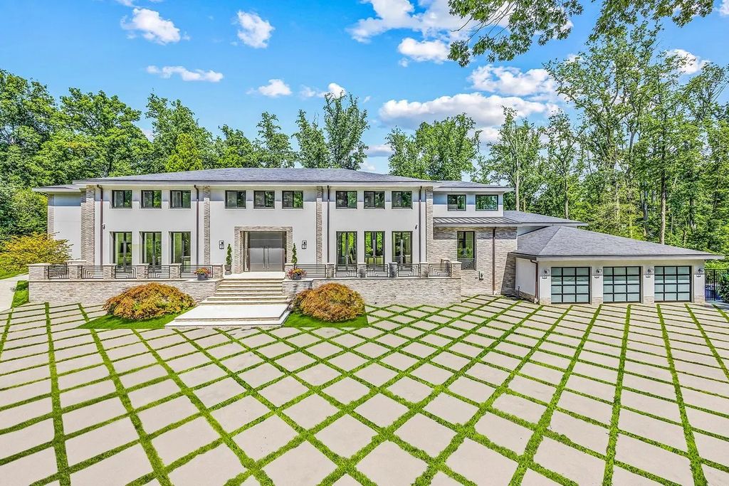 The House in Bethesda is one of those truly special homes where not a single detail has been overlooked, now available for sale. This home located at 8801 Fernwood Rd, Bethesda, Maryland