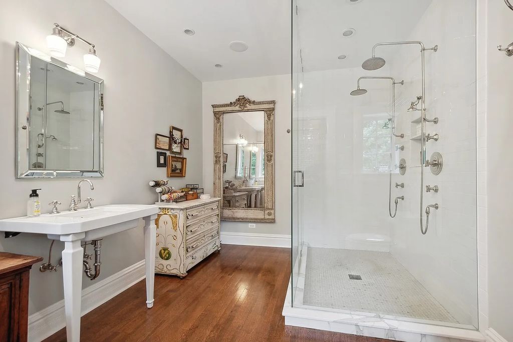 The House in Evanston exudes warmth and luxurious comfort from the minute you enter, now available for sale. This home located at 214 Greenwood St, Evanston, Illinois