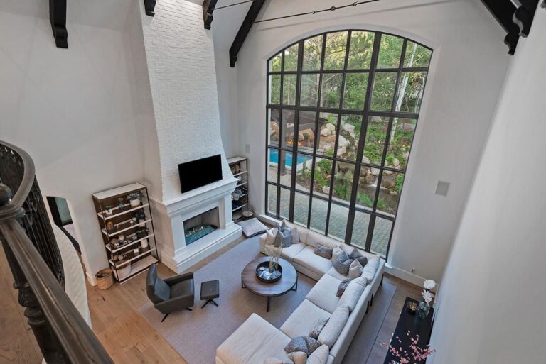 Secluded, Gated Estate Featuring Open and Light Floor Plan in Sandy, UT