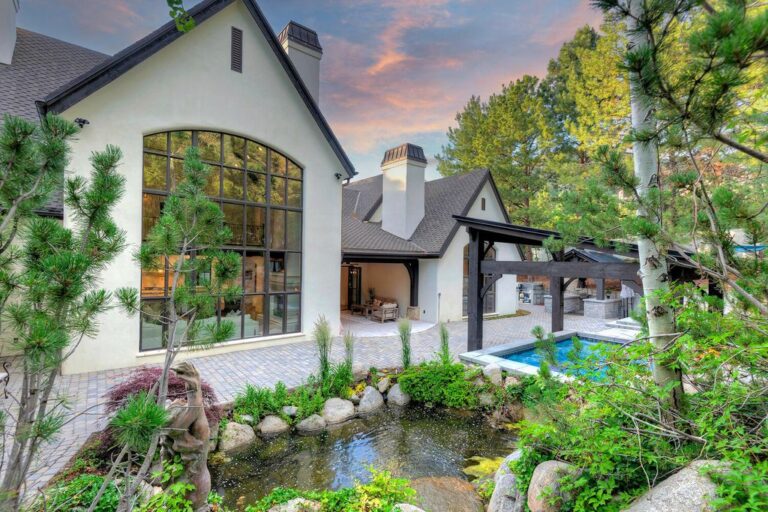 Secluded, Gated Estate Featuring Open and Light Floor Plan in Sandy, UT